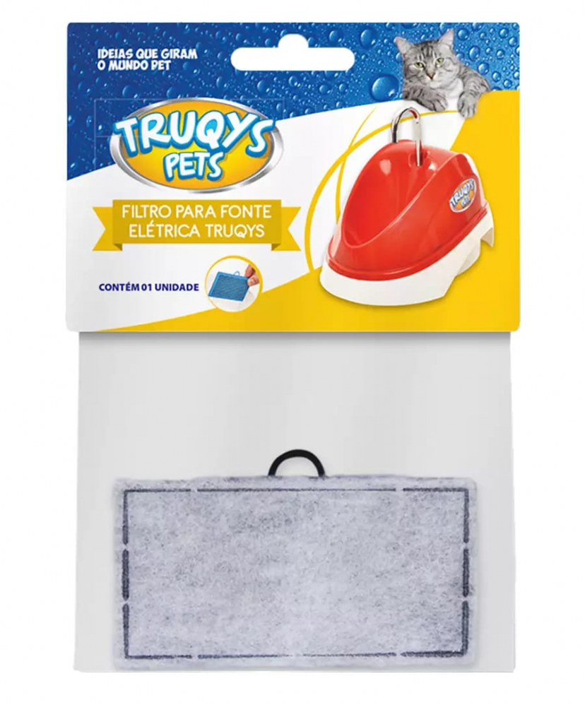 TRUQYS PETS REFIL FILTRO FONTE ELETRICA 