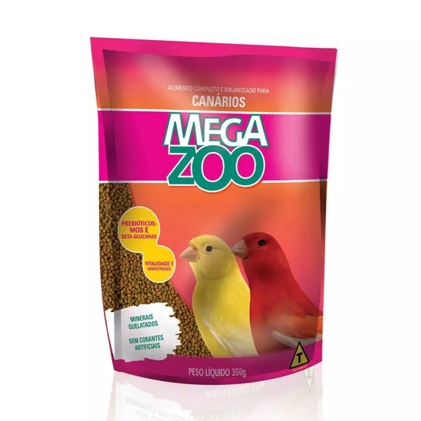 MEGAZOO EXTRUSADA CANARIO 350G