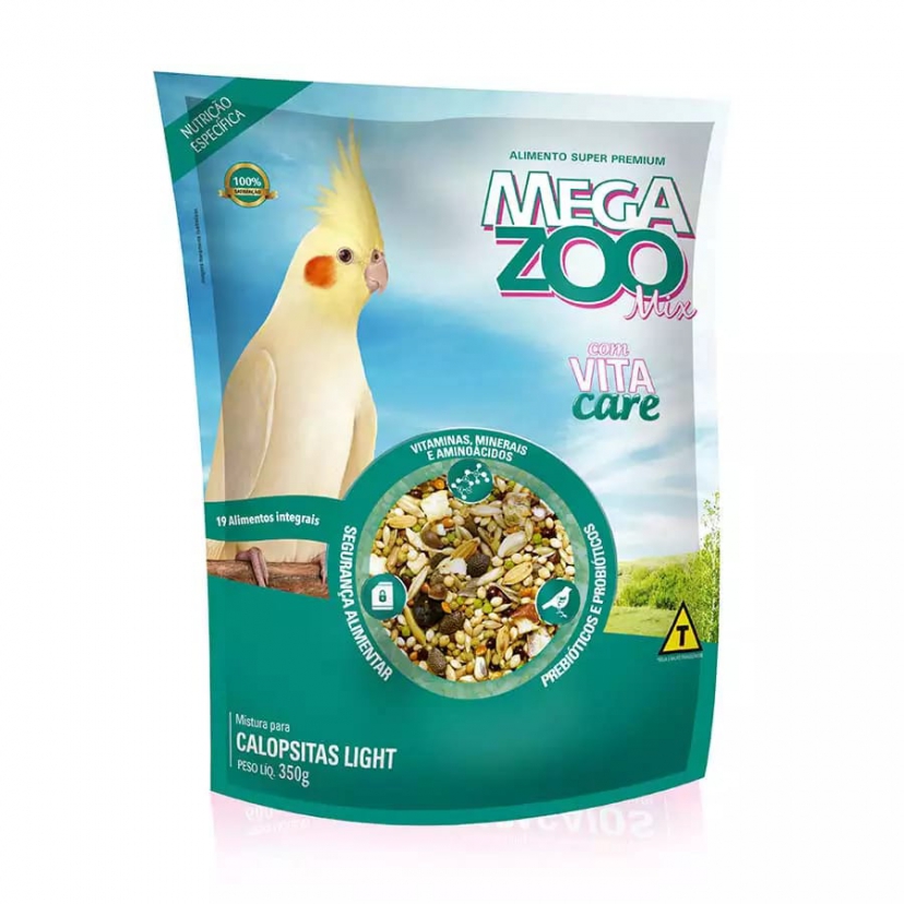 MEGAZOO MIX CALOPSITA LIGHT 350GR