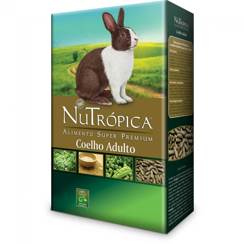 NUTROPICA COELHO ADULTO 1,5KG