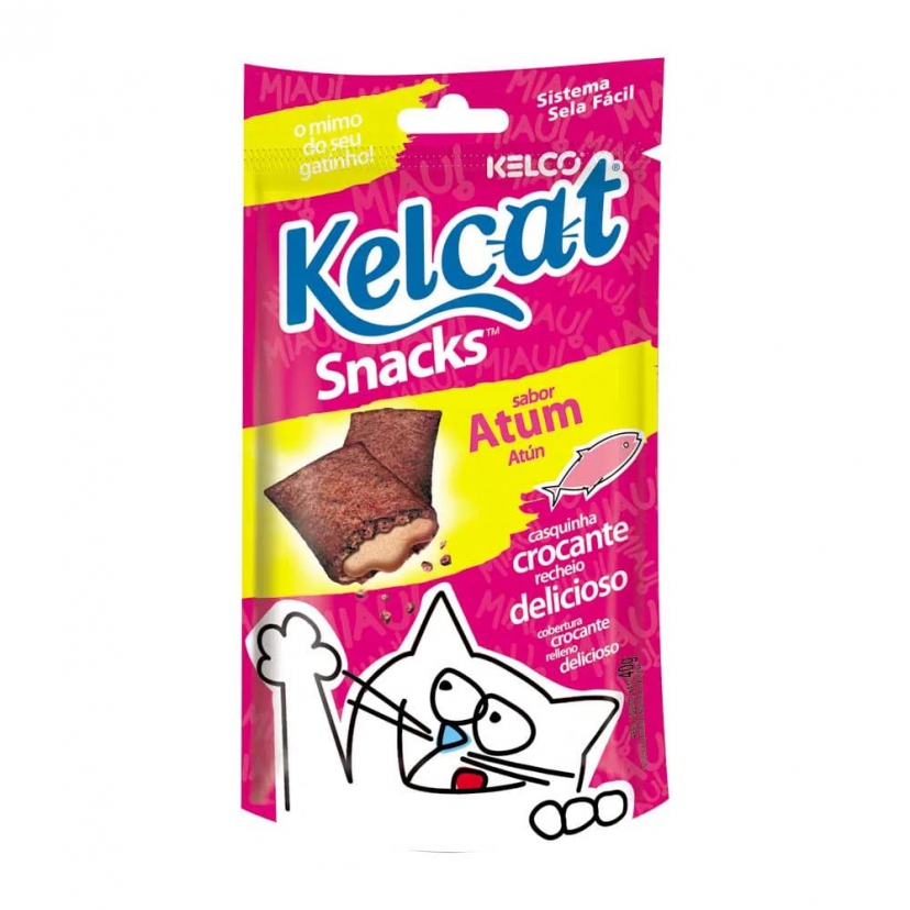 KELCAT SNACKS ATUM 40GR