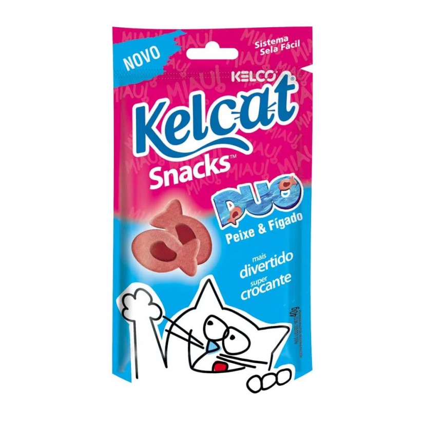 KELCAT SNACKS DUO 40G