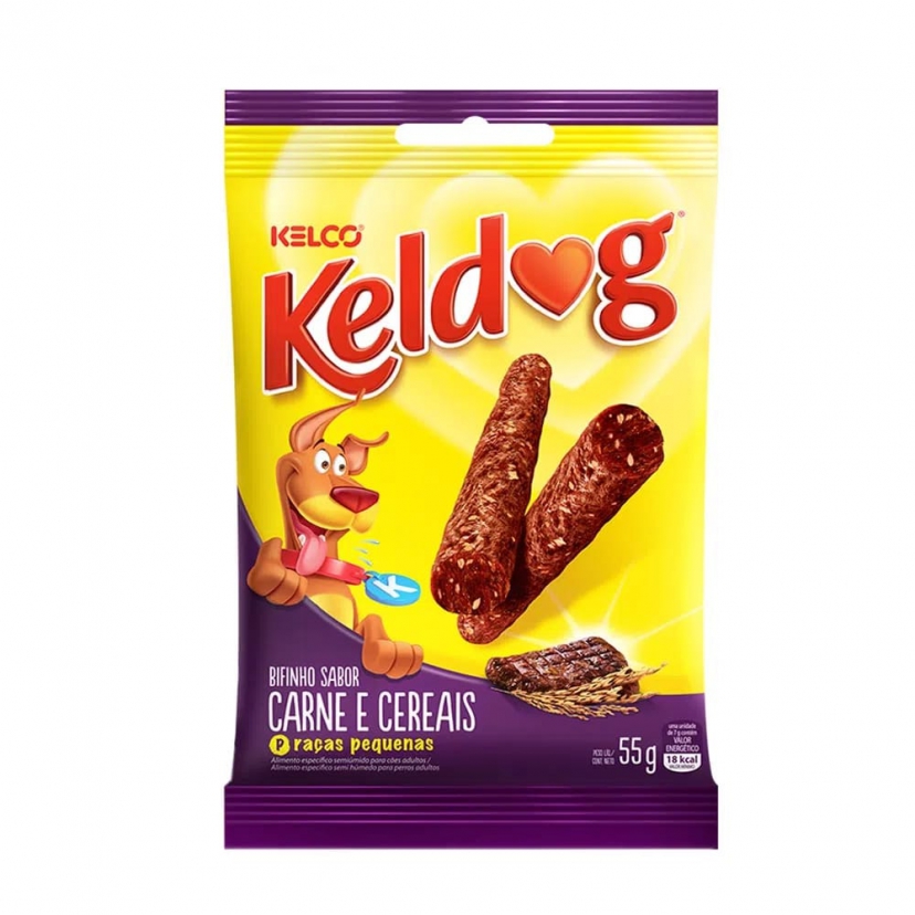 KELDOG BIFINHO CARNE/CEREAIS 55G