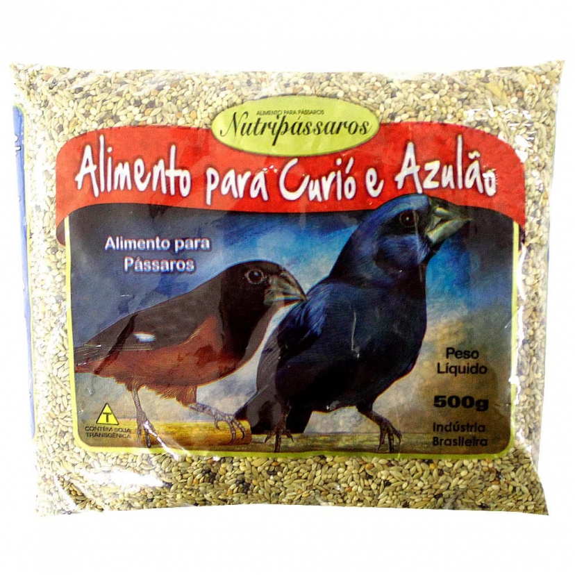 NUTRIPASSAROS CURIO/AZULAO 500G