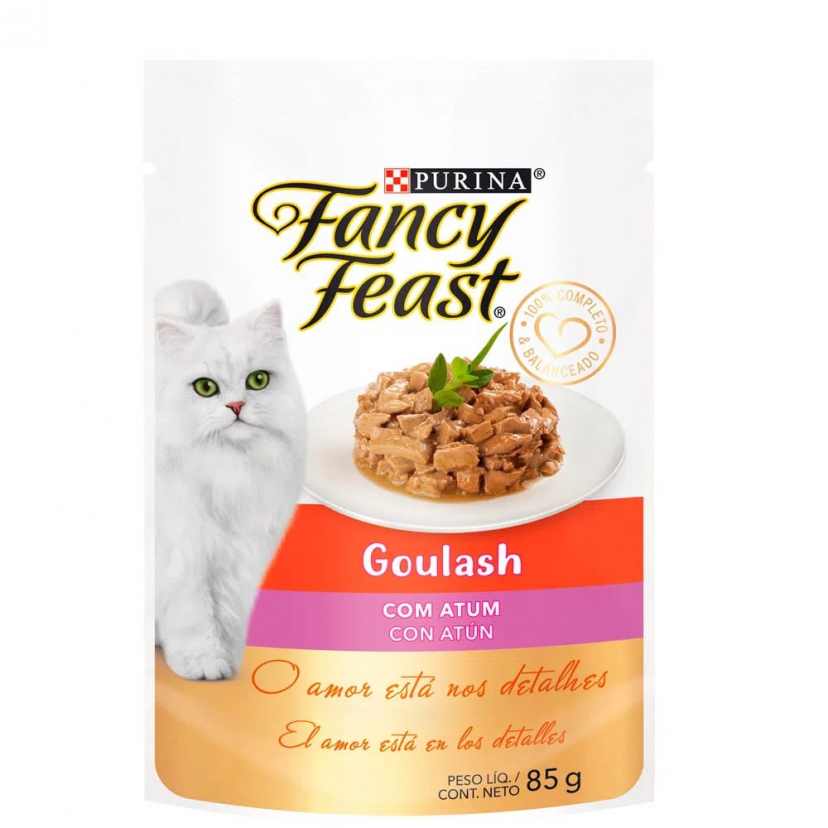 FANCY FEAST 85G GOULASH ATUM 